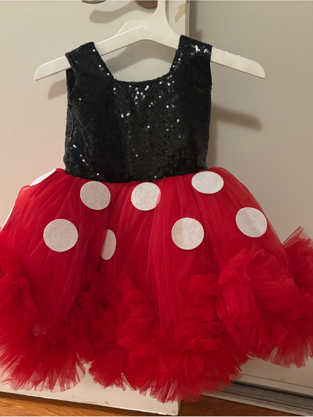 Minnie Mouse Tutu Dress – Approx. Size 4T–5T